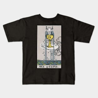 Ace of Cups - Tarot Card Kids T-Shirt